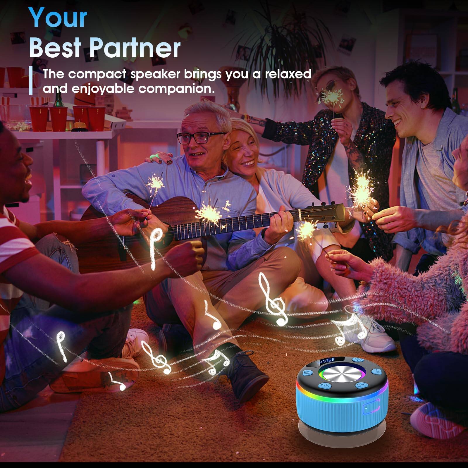 Your Best Partner  
The compact speaker brings you a relaxed and enjoyable companion.
