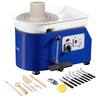 VEVOR - Pottery Wheel for Adults and Beginners, 350W, 11in Clay Wheel Forming Machine, Adjustable 0-300RPM Speed Handle - Blue