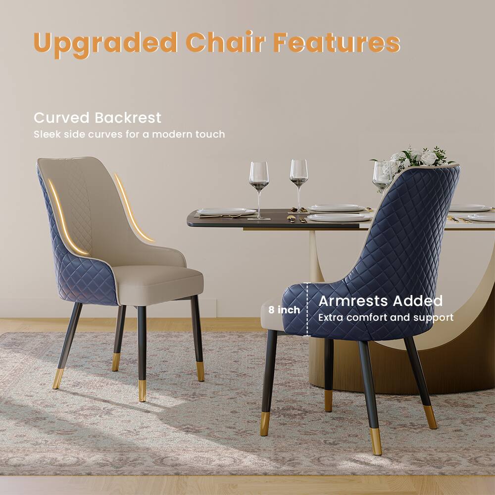 Upgraded Chair Features

Curved Backrest
Sleek side curves for a modern touch

Armrests Added
8 inch
Extra comfort and support
