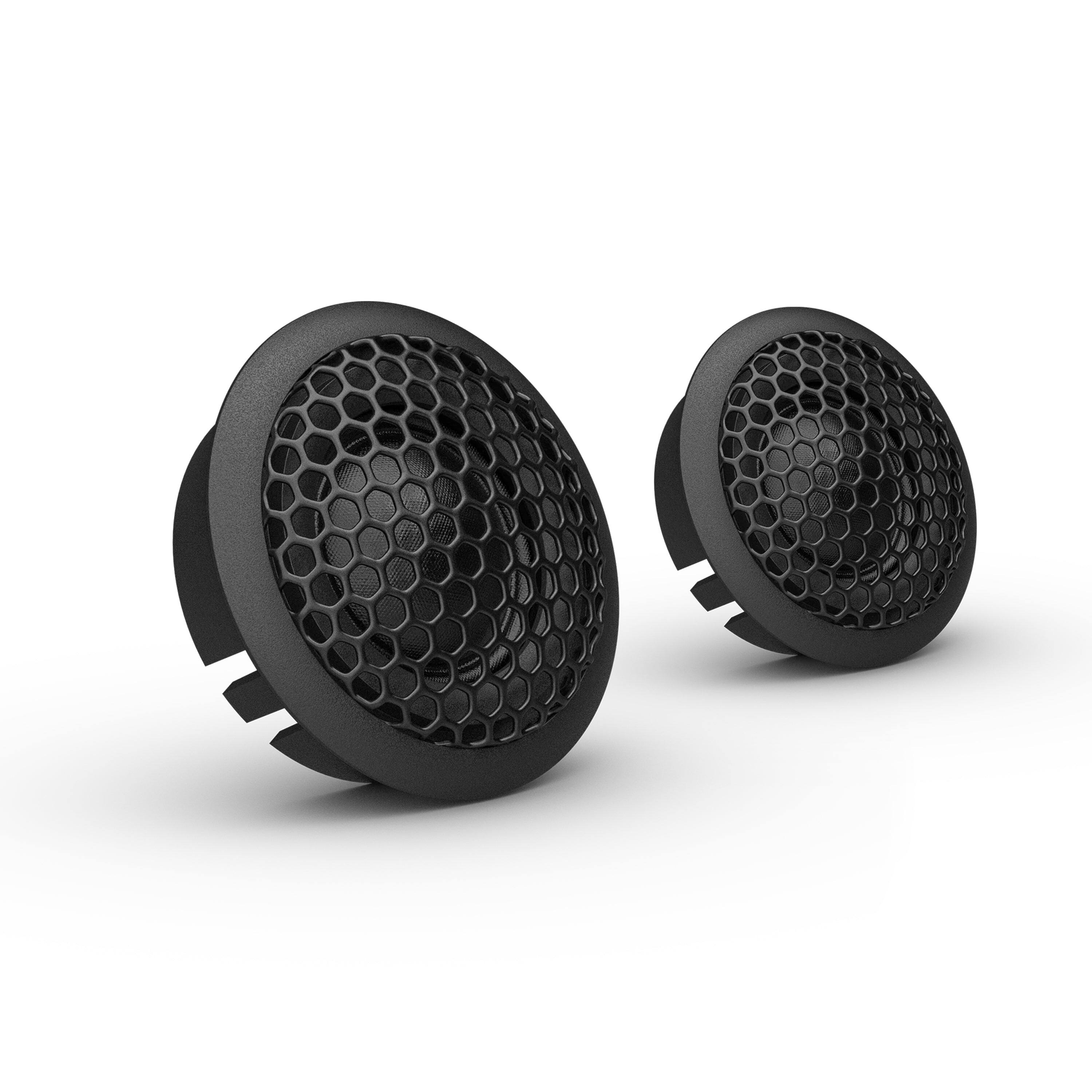 Alt View 1. AudioControl - Altitude Series 1" Component Car Tweeters with Silk Dome Diaphragm (Pair) - Black.