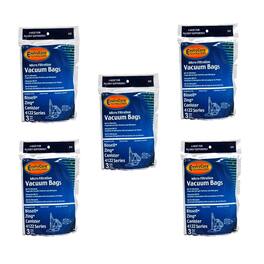 EnviroCare - 15 Pack Replacement Part for 4122 Zing Canister Vacuum Cleaner Paper Bags 15Pk :- 820