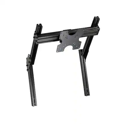 Front. Next Level Racing - Elite Free Standing Quad Monitor Add-On Black Edition - Black.