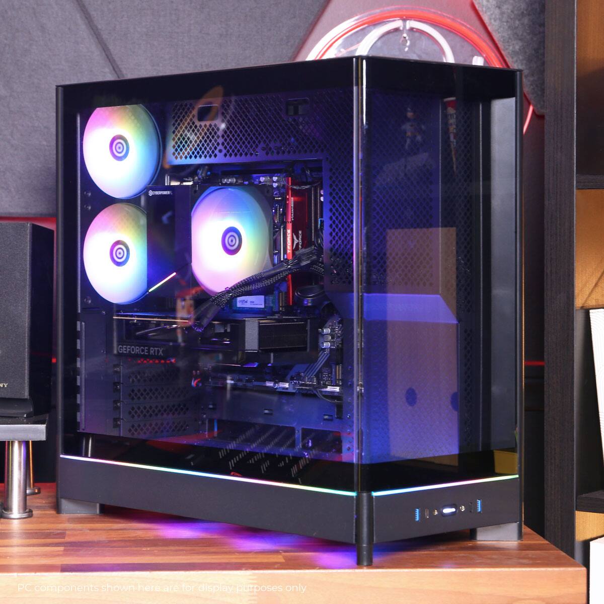 GEFORCE RTX  
PC components shown here are for display purposes only