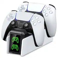 Front. Kitcheniva - PS5 Controller Charger Dock And PS5 Controller Charger Station For Playstation 5.