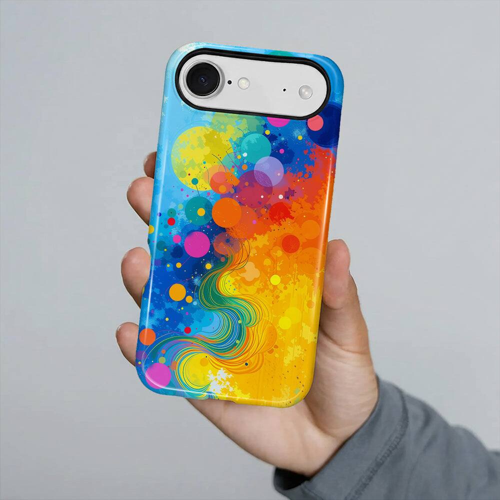 Alt View 3. BUBM - Smartphone Case for iPhone - 2-Layer Durable Smartphone Protection Case - Skyflow - Skyflow for iPhone Air.