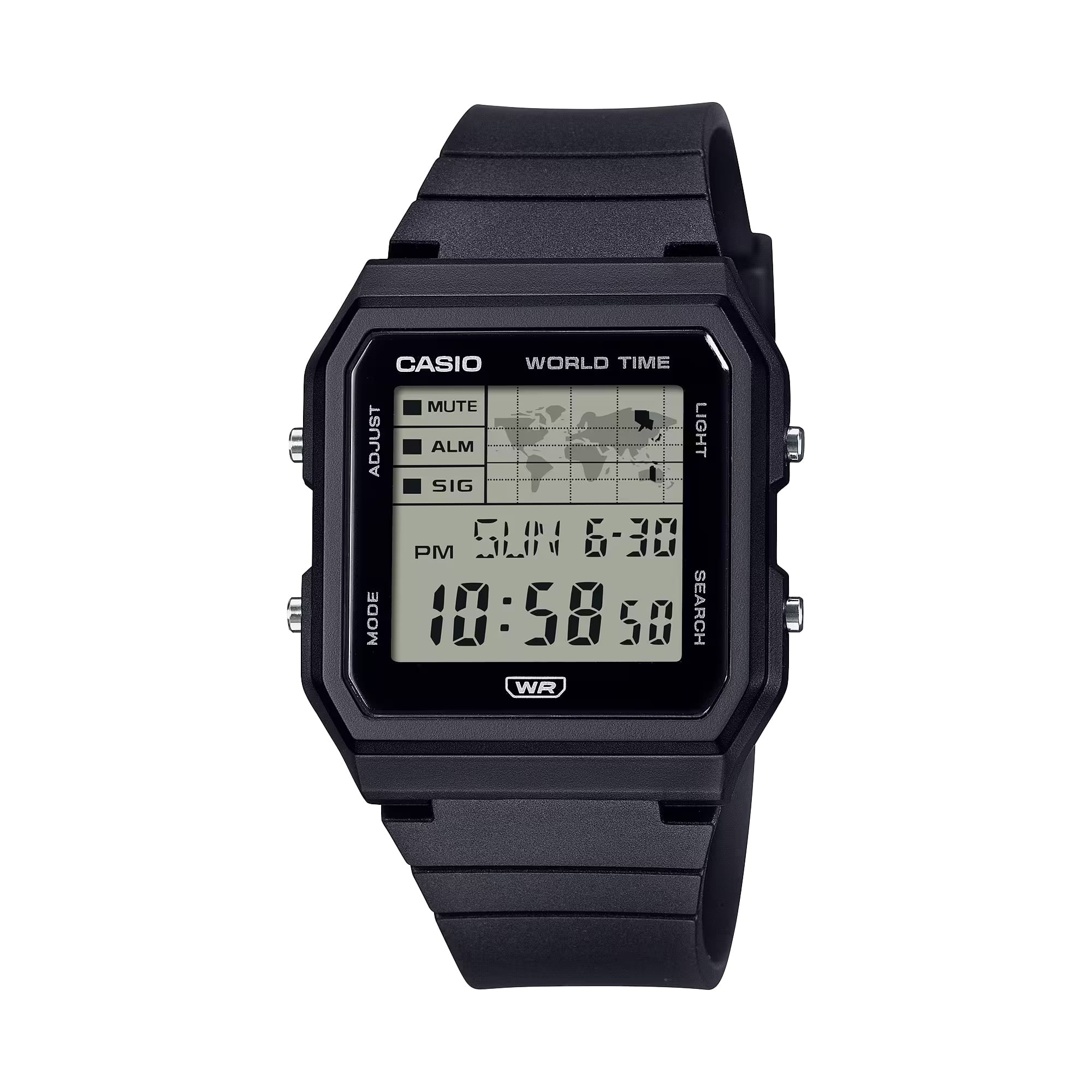 Casio - Women's Digital Sport Watch with Dial - LF-30W-1ACF - Black