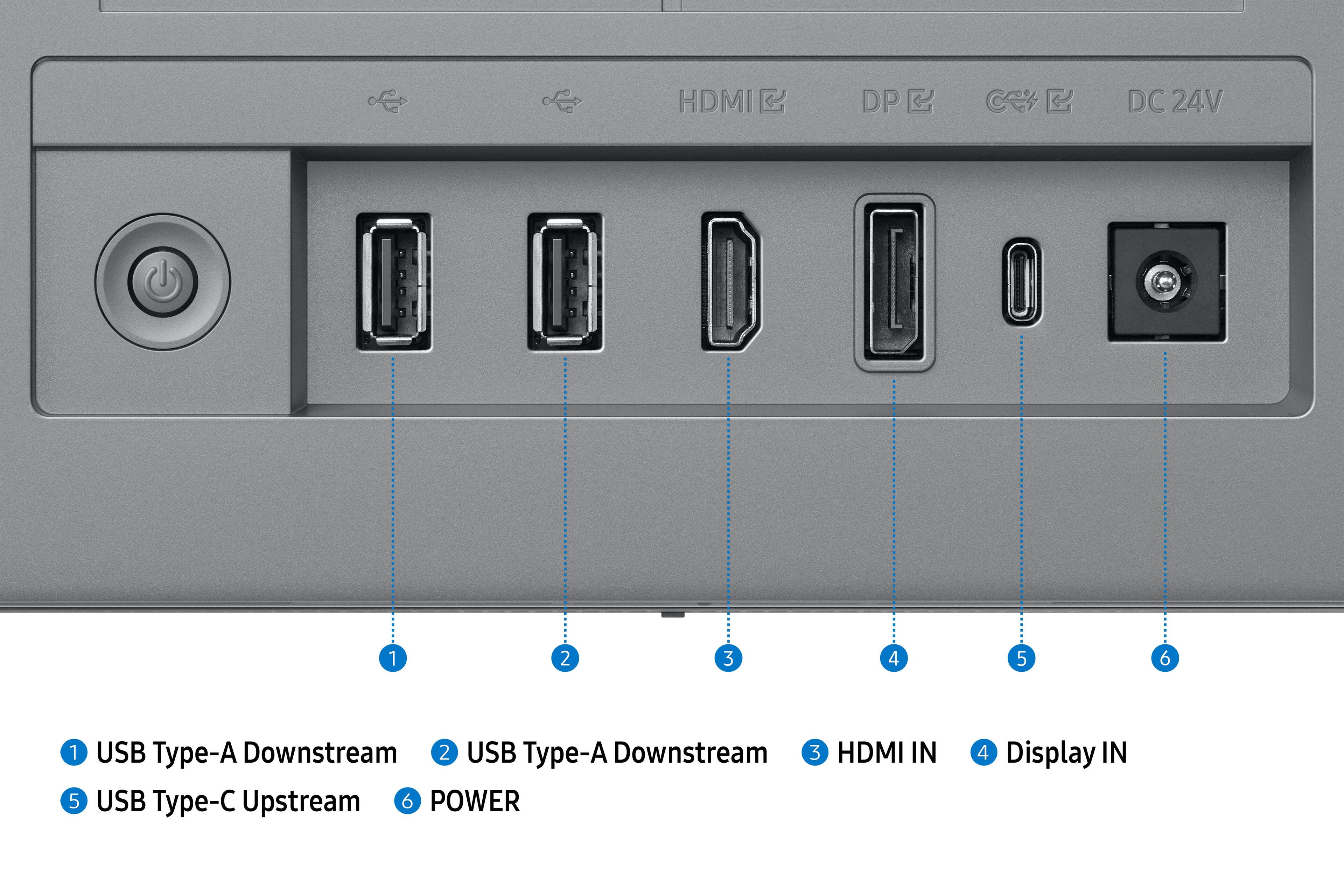 The text on the image is grouped and corrected as follows:

1. USB Type-A Downstream
2. USB Type-A Downstream
3. USB Type-A Downstream
4. USB Type-A Upstream
5. USB Type-A Upstream
6. USB Type-A Upstream
7. USB Type-A Upstream
8. USB Type-A Upstream
9. USB Type-A Upstream
10. USB Type-A Upstream
11. USB Type-A Upstream
12. USB Type-A Upstream
13. USB Type-A Upstream
14. USB Type-A Upstream
15. USB Type-A Upstream
16. USB Type-A Upstream
17. USB Type-A Upstream
18. USB Type-A Upstream
19. USB Type-A Upstream
20. USB Type-A Upstream
21. USB Type-A Upstream
22. USB Type-A Upstream
23. USB Type-A Upstream
24. USB Type-A Upstream
25. USB Type-A Upstream
26. USB Type-A Upstream
27. USB Type-A Upstream
28. USB Type-A Upstream
29. USB Type-A Upstream
30. USB Type-A Upstream
31. USB Type-A Upstream
32. USB Type-A Upstream
33. USB Type-A Upstream
34. USB Type-A Upstream
35. USB Type-A Upstream
36. USB Type-A Upstream
37. USB Type-A Upstream
38. USB Type-A Upstream
39. USB Type-A Upstream
40. USB Type-A Upstream
41. USB Type-A Upstream
42. USB Type-A Upstream
43. USB Type-A Upstream
44. USB Type-A Upstream
45. USB Type-A Upstream
46. USB Type-A Upstream
47. USB Type-A Upstream
48. USB Type-A Upstream
49. USB Type-A Upstream
50. USB Type-A Upstream
51. USB Type-A