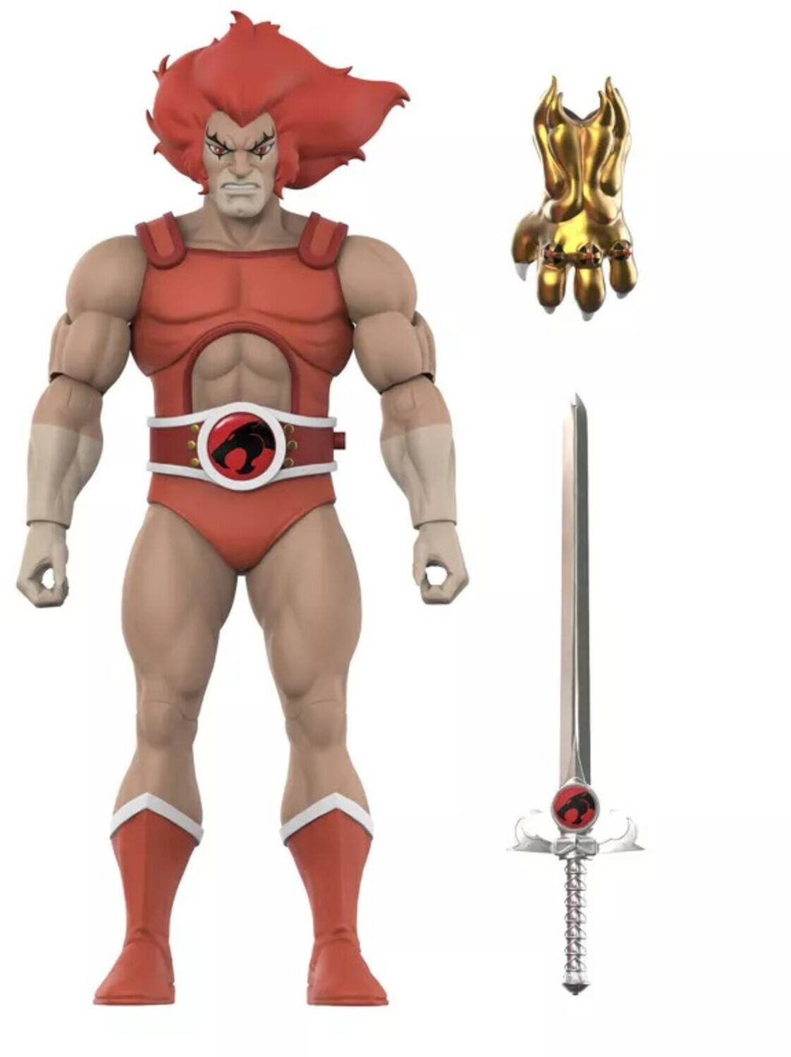 Front. Super7 - Super7 - ThunderCats - DELUXE Wv4 - Lion-O (Mirror) Action Figure   - COLLECTIBLES - Multicolor.
