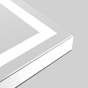 Square White Led-22"L x 28"W