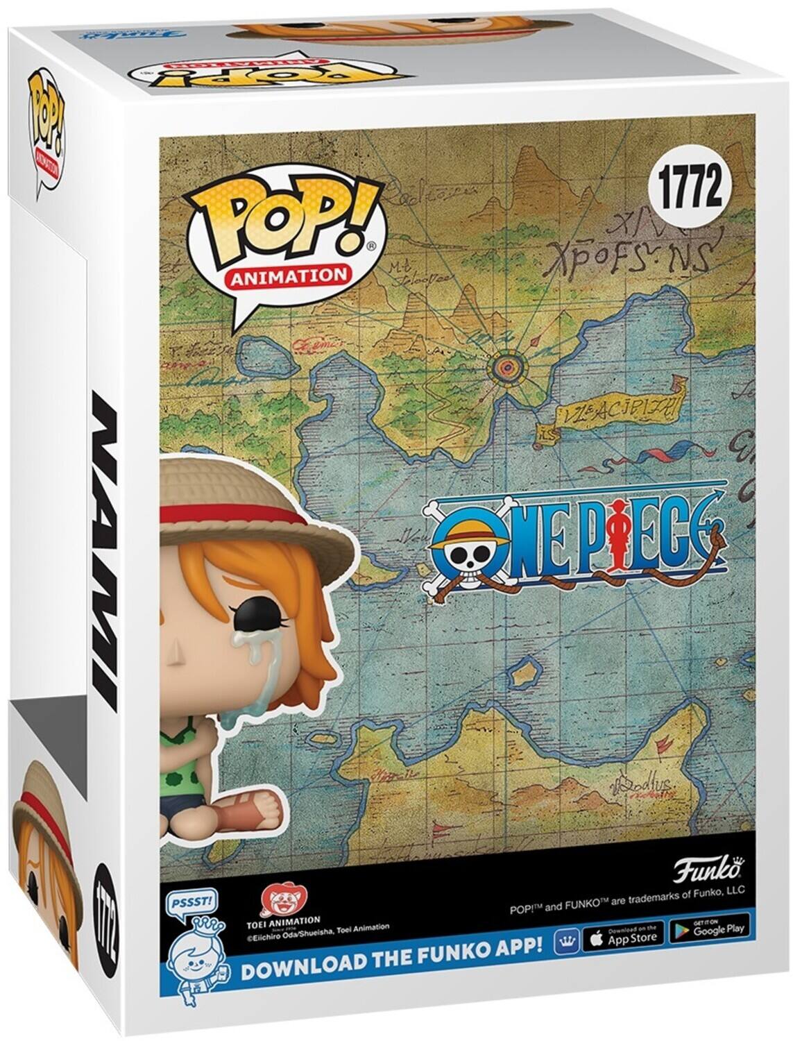 Funko POP! Anime: One Piece Nami (Crying) Collectibles Multicolor