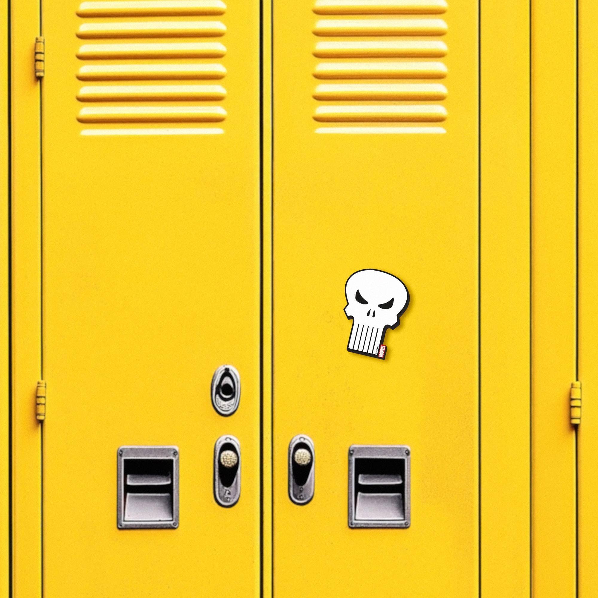 Alt View 1. Marvel - Marvel Punisher Logo Funky Chunky Magnet - Multi-Colored.