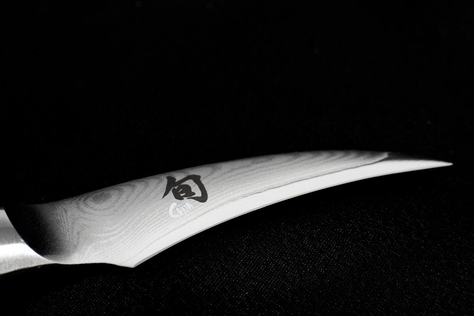 Alt View 2. Shun - Classic Bird's Beak Paring Knife, 2.5 Inch - Black.