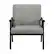 Front. OSP Home Furnishings - Weldon Armchair - Graphite.