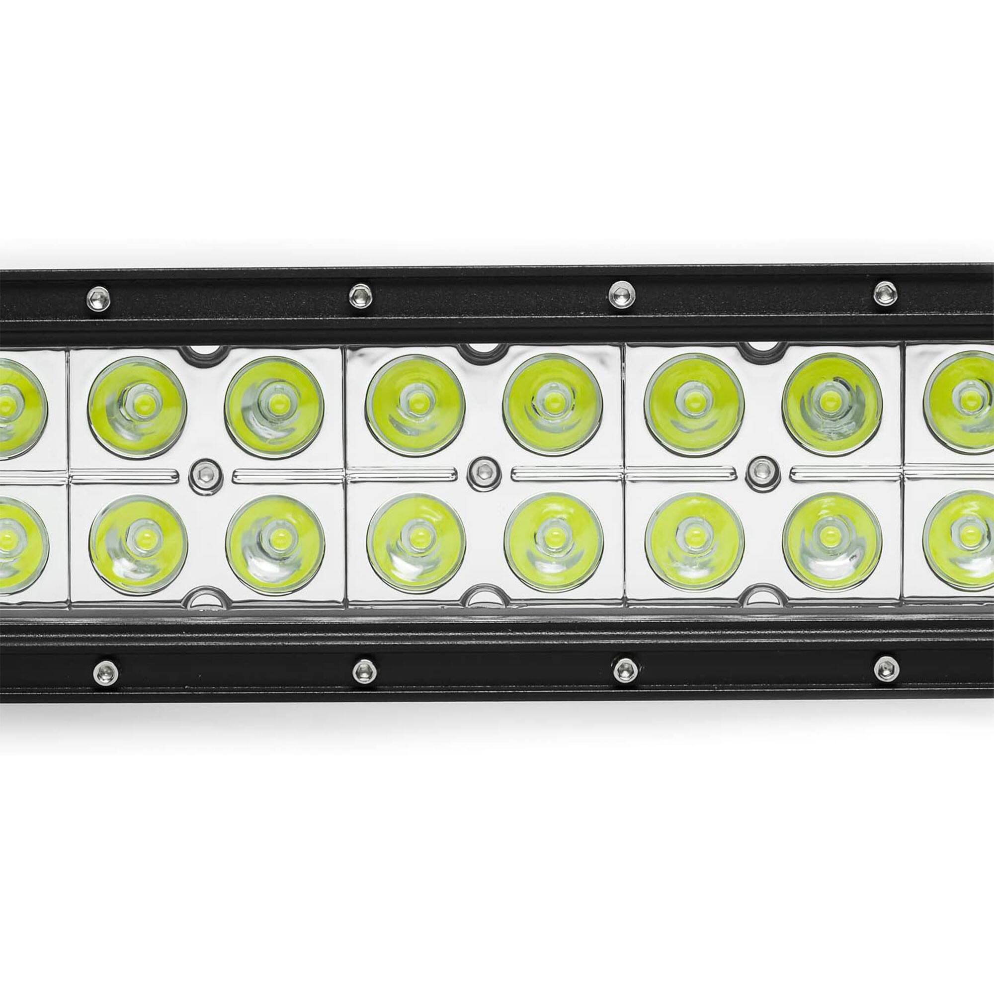 Alt View 7. Pilot Automotive - Pilot Automotive 21.5 Inch Waterproof Dual Row Light Bar with Aluminum Housing - Black.