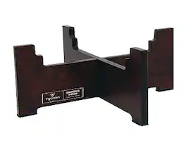 Tycoon Percussion - Dancing Drum Stand for Dundunba Drums, Siam Oak Wood, Convenient Height for Seated Student Players