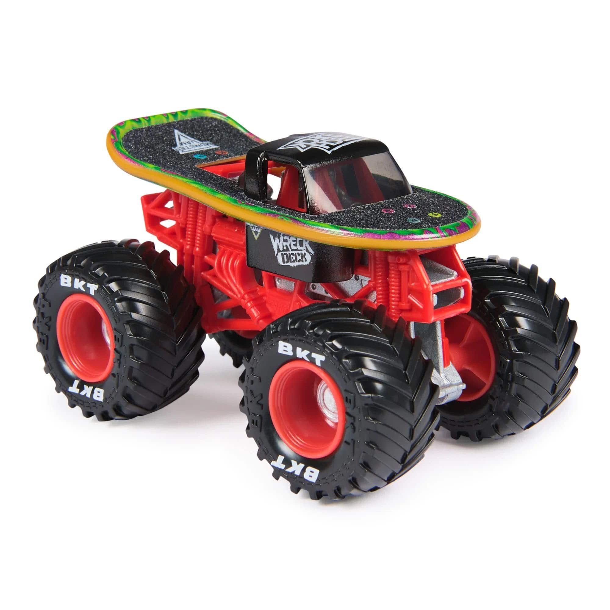 Monster Jam 2026 Series 45 Tech Deck Wreck Deck 1:64 Die Cast