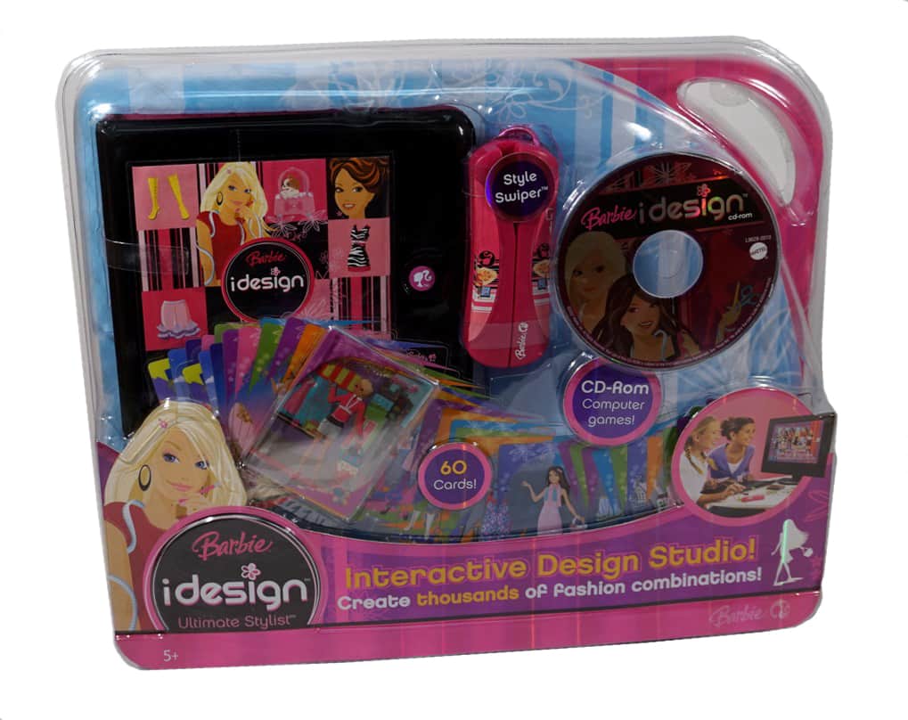 Barbie - idesign Ultimate Stylist Interactive Design Studio Software ~ Create tons of Fashion Combos - Multi