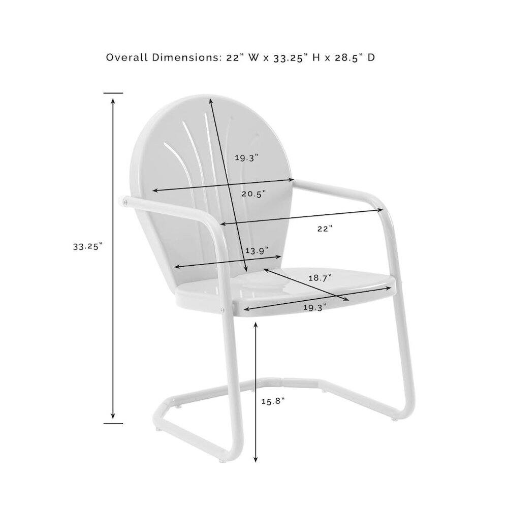 Overall Dimensions: 22" W x 33.25" H x 28.5" D

19.3" 20.5" 22" 33.25" 13.9" 18.7" 19.3" 15.8"