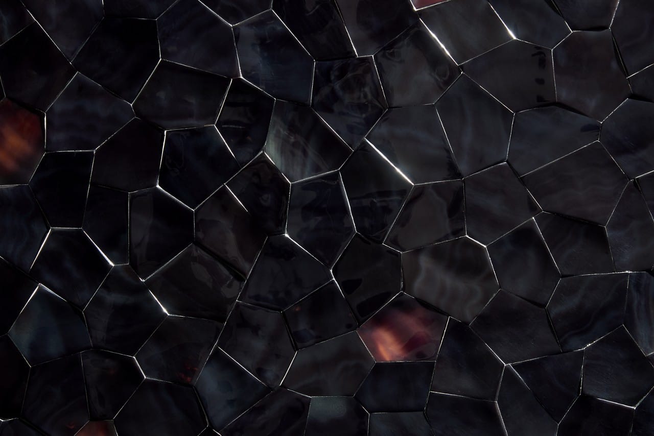 JennAir - Nature Squared 18" Column Panel - Dark Pen Carnelian