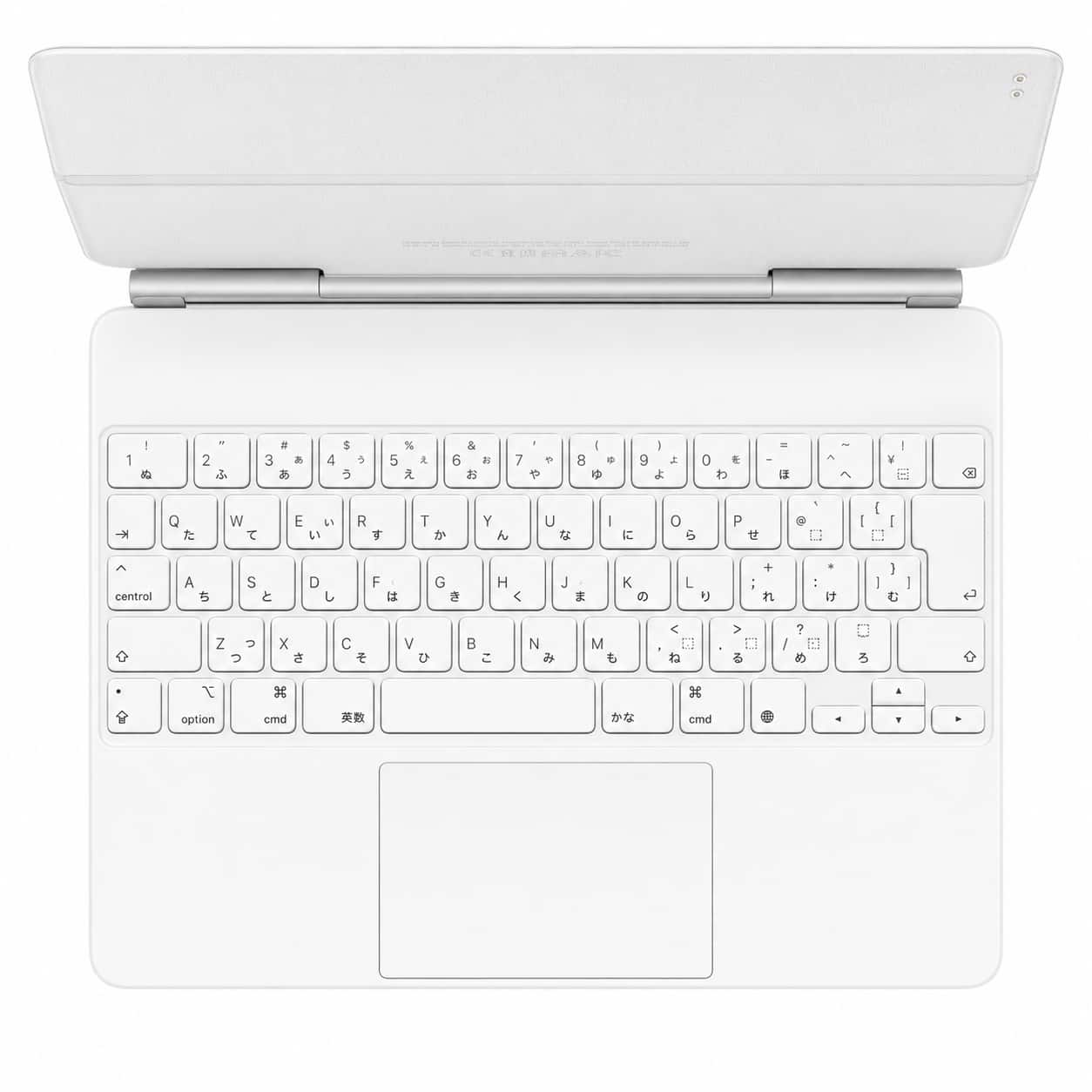 Apple - Magic Keyboard for iPad Pro 12.9 & iPad Air M2, Trackpad, Japanese JIS Layout - White