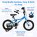 Dual Brake System, Easy & Safe to Stop
Rear Coaster Brake
Pedal backwards to stop
Hand Brake
Shorter distance for small hands
Fully Enclosed Chain Guard
Prevent kids from touching the chains