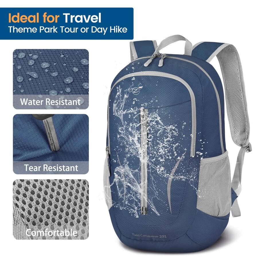 Stamp n Camp Ultra Lightweight Packable Backpack 25l Foldable Hiking ...
