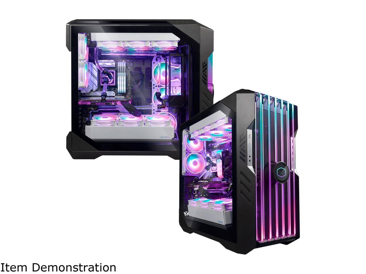 Cooler Master HAF 700 EVO E ATX Case, IRIS LCD, Tempered Glass