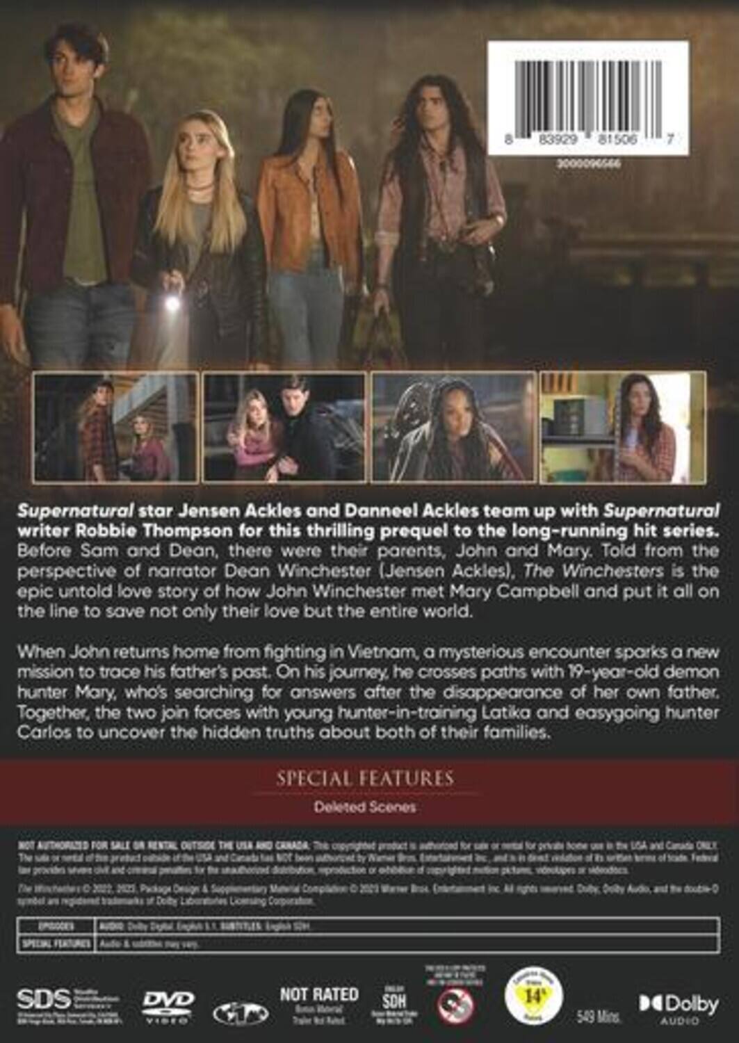 Alt View 1. The Winchesters: The Complete First Season (Box Set) [DVD].