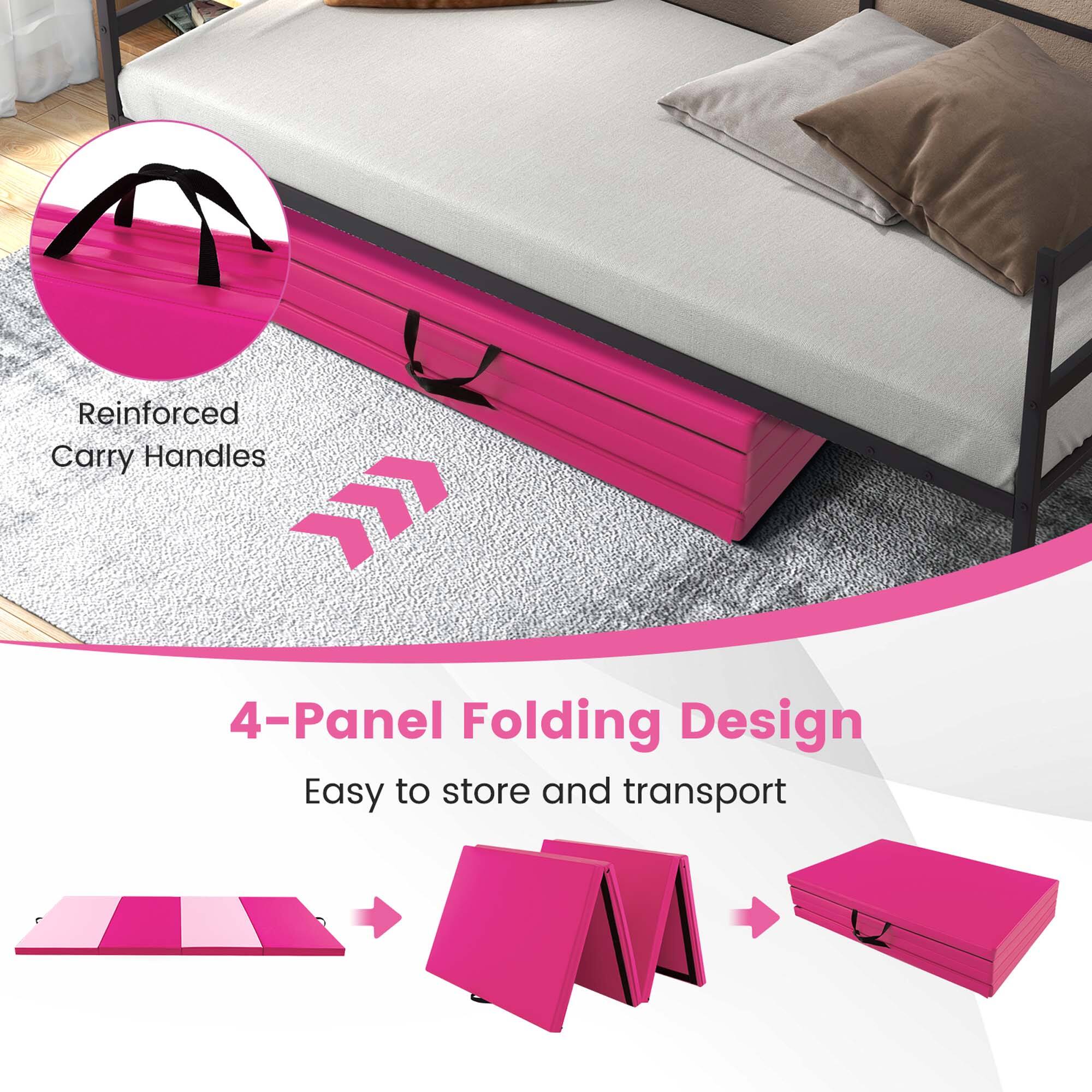 Reinforced Carry Handles

4-Panel Folding Design

Easy to store and transport