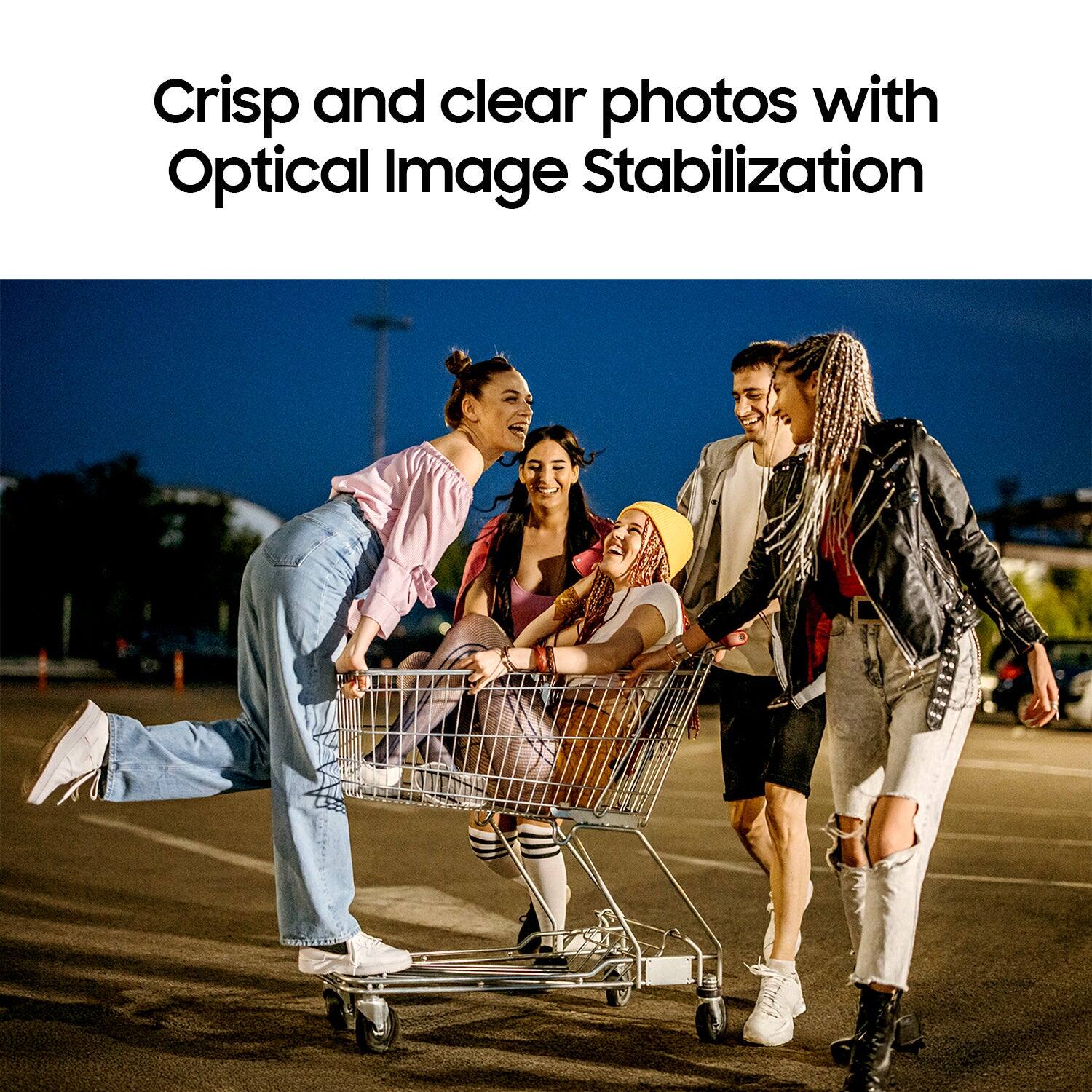 Crisp and clear photos with Optical Image Stabilization