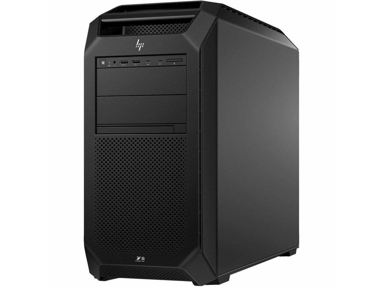 Alt View 5. HP - HP Z8 Fury G5 - Xeon w5-3535X - 16GB - 512GB SSD - W790 - Win 11 Pro - RTX 2000 Ada 16GB - Gigabit BG9C4UT#ABA - Black.