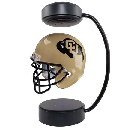 Front. Pegasus - Colorado Buffaloes Hover Team Helmet - Gold.