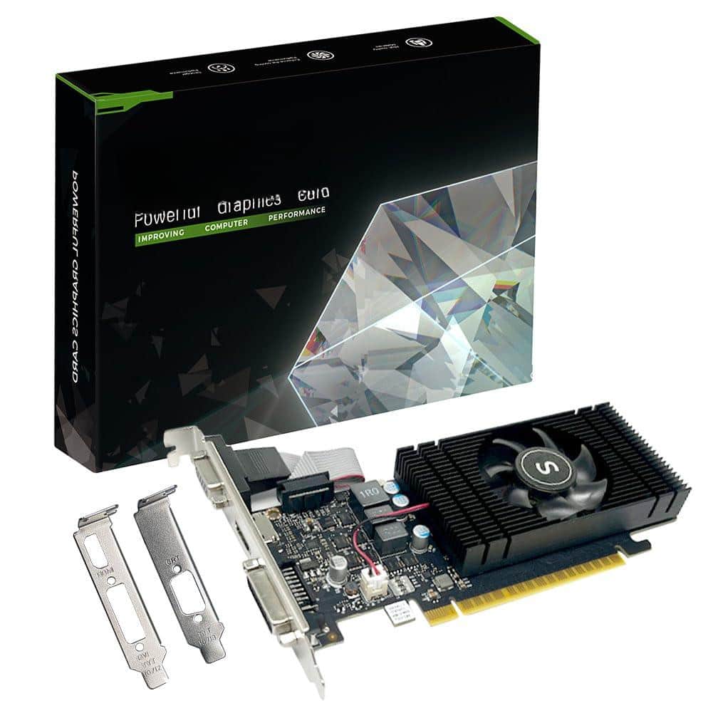 Dazzling Pops - Geforce GTX 750 Ti Graphics Card GDDR5 128 bit DVI HDMI VGA Low Profile Video Card PC GPU PCI Express