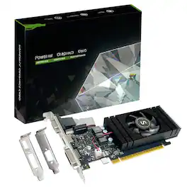 Dazzling Pops - Geforce GTX 750 Ti Graphics Card GDDR5 128 bit DVI HDMI VGA Low Profile Video Card PC GPU PCI Express