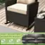 Well-Woven Mix Brown PE Rattan: Durable, Anti-Fading, Elegant