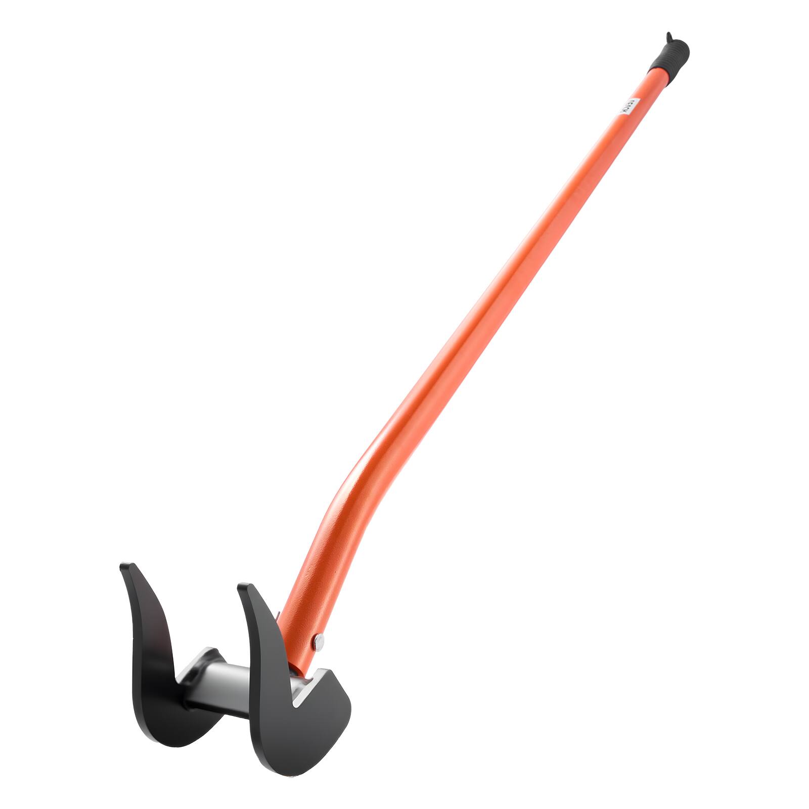 Alt View 5. VEVOR - Pallet Buster Tool, 50 Inch Carbon Steel Handle Wrecking Pry Bar, 2000 lbs Weight Capacity, Heavy Duty Deck Board - Orange.