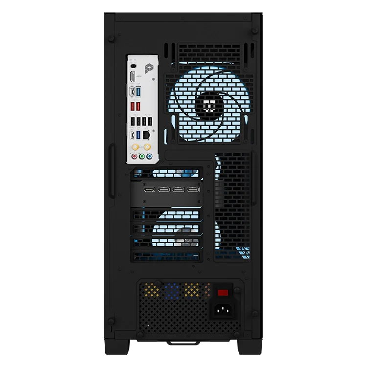 Back. MAINGEAR - All-new MG-1 | Champion Gaming Desktop - NVIDIA GeForce RTX 5090 - AMD Ryzen 7 9850X3D - 32GB Memory - 2TB Storage - RGB - Black.