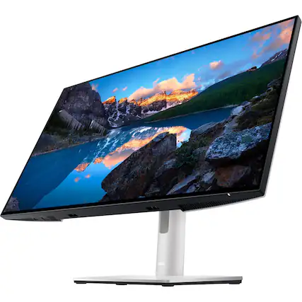 Front. Dell - UltraSharp 23.8" LCD Monitor (DisplayPort, USB, HDMI) - Black.