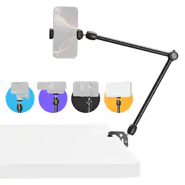 HM 1810 - 22 Magic Arm Clamp Overhead Phone Mount Holder Stand Flexible Desk Camera Articulating Friction Boom For Pov - Gear & Ball Joints