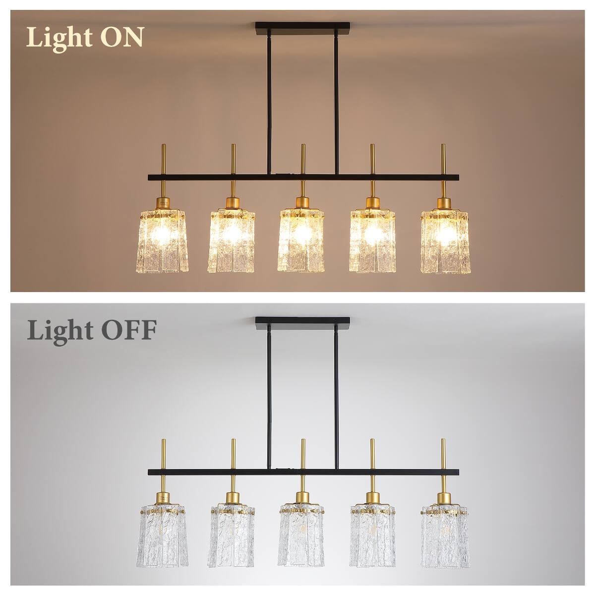 Light ON  
Light OFF