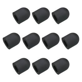 Unique Bargains - 24pcs 6mm Stylus Pen Fine Tips Conductive Rubber Capacitive Touch Screen Pens Tip Soft Universal Replacement - Black