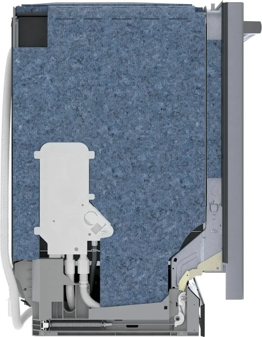 Alt View 11. Bosch - 800 Series 24" Top Control Smart Built-In  Stainless Steel Tub Dishwasher with Flexible 3rd Rack, 42 dBA - Stainless Steel.