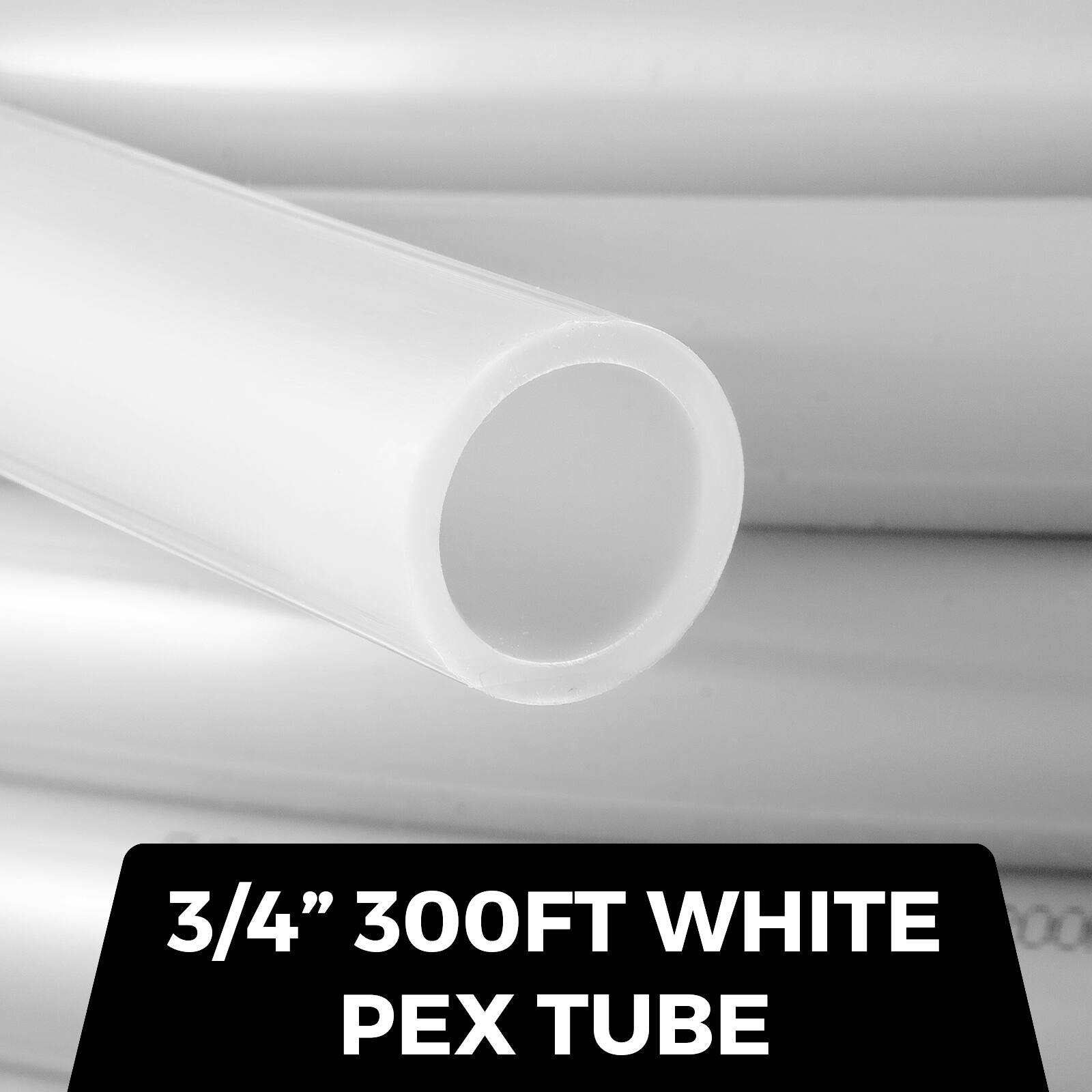 3/4" 300FT WHITE PEX TUBE