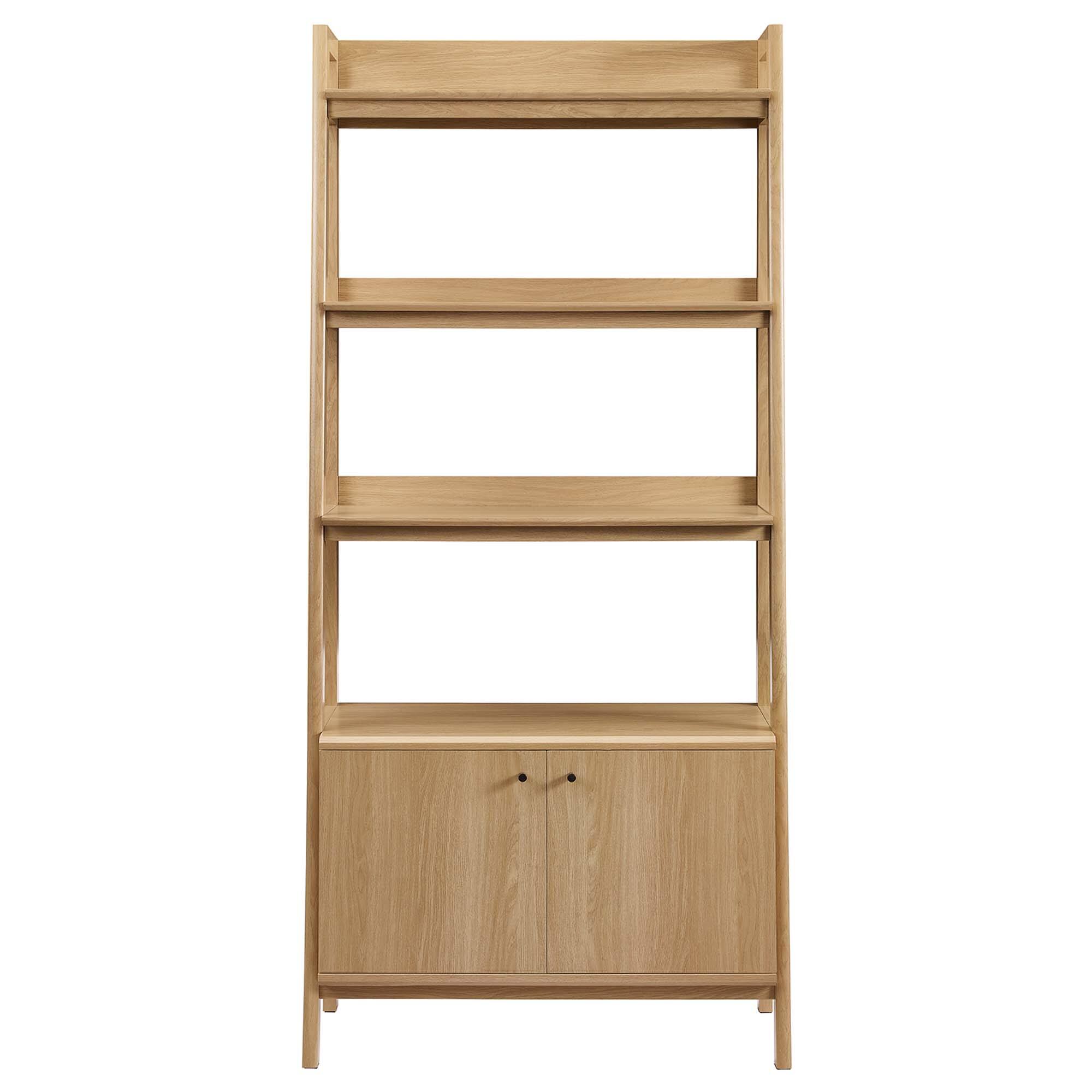 Alt View 2. Modway - Bixby 33" Bookshelf by Modway - Oak.