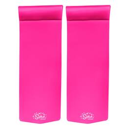 TRC Recreation - Splash 1.25" Thick Foam Pool Float Mat, Flamingo (2 Pack) - Pink