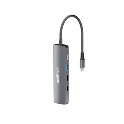 Front. Mobile Pixels - 5-1 USB Dongle - Grey.