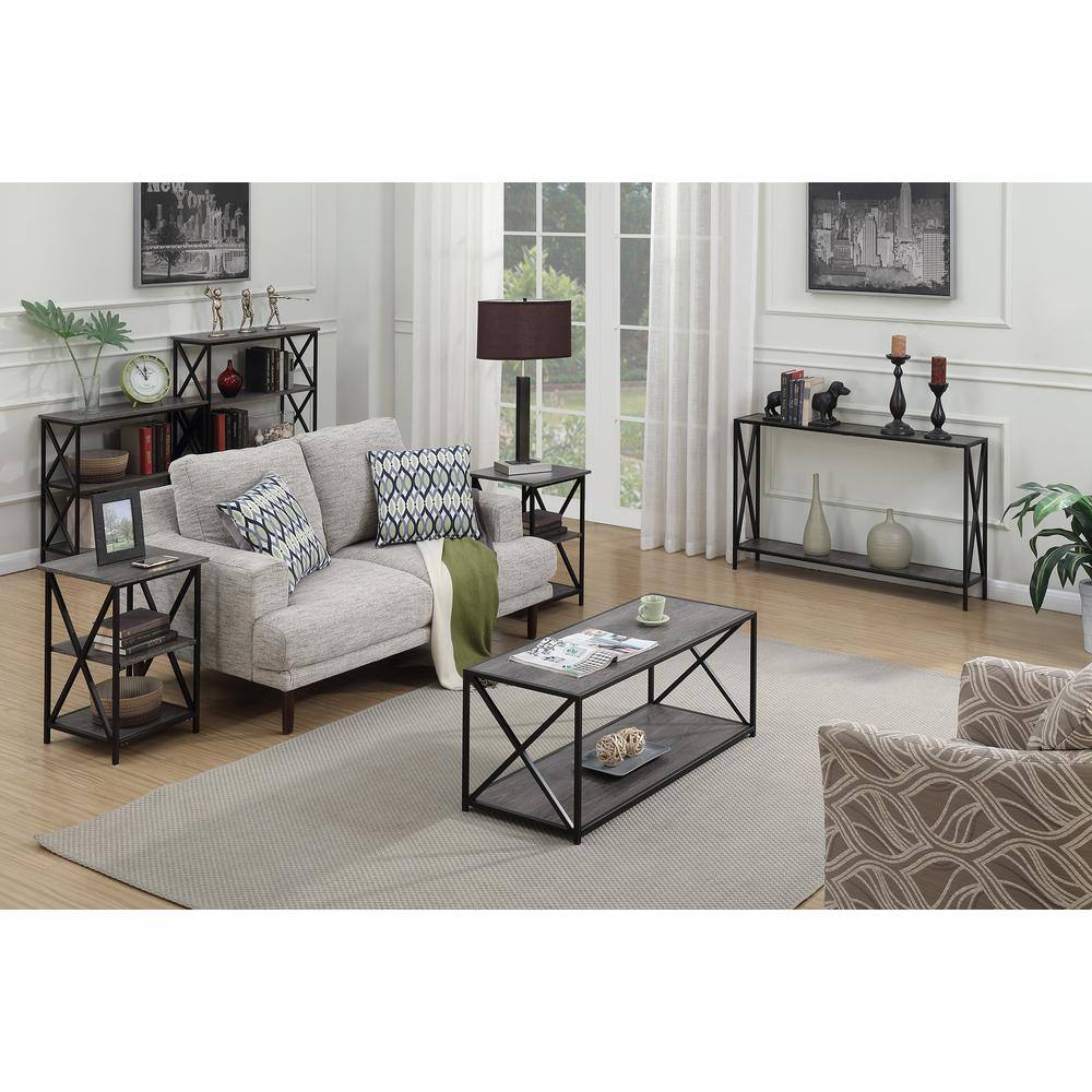 Alt View 1. Convenience Concepts - Tucson Coffee Table - Weathered Gray.