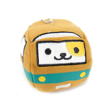 Front. Little Buddy - Neko Atsume: Kitty Collector 6" Plush: Sunny Cardboard Truck - Multi-Color.