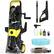 Front. Topteng - 1200W Electric Pressure Washer-3000 PSI, 2.6 GPM Flow, with Adjustable Nozzles&Integrated Storage, Portable for Car&Home.