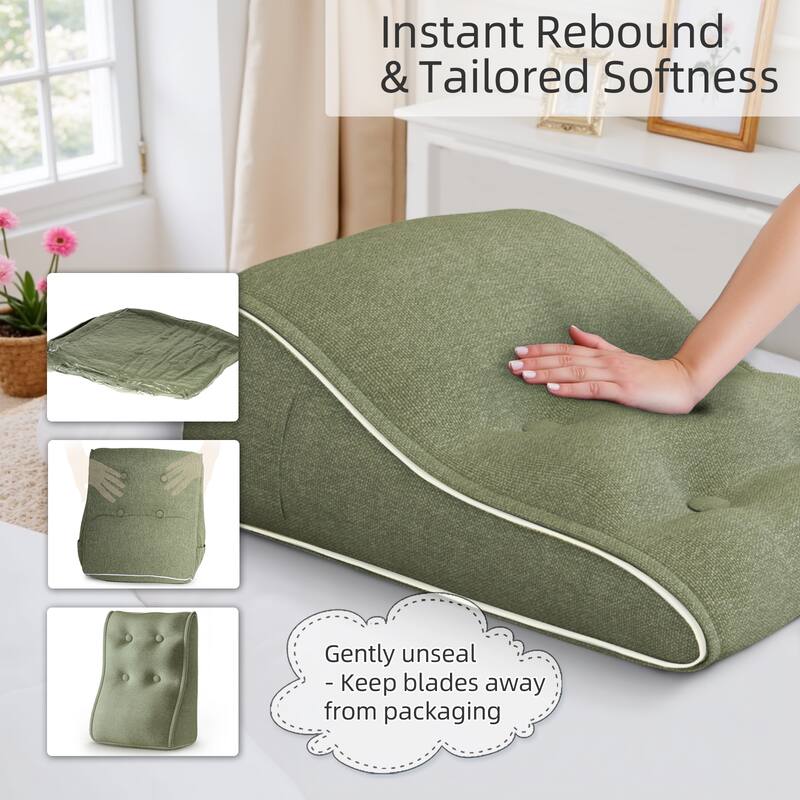 Instant Rebound & Tailored Softness

Gently unseal - Keep blades away from packaging